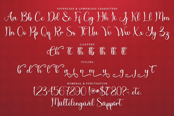 Dream Christmas Font Poster 7