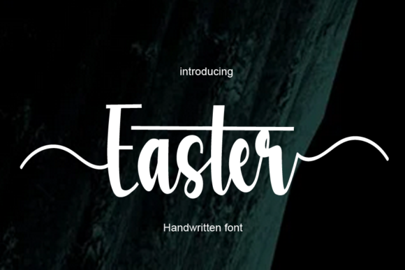 Easter Font Poster 1