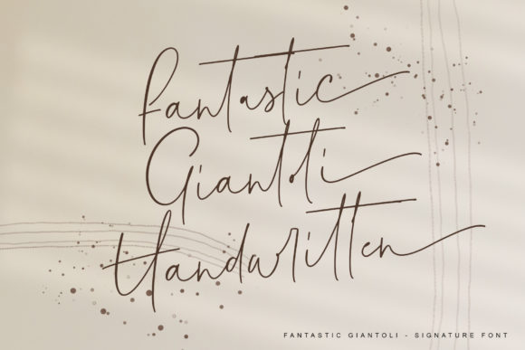 Fantastic Giantoli Font Poster 9