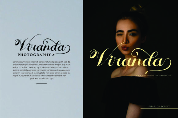 Fharida Font Poster 3