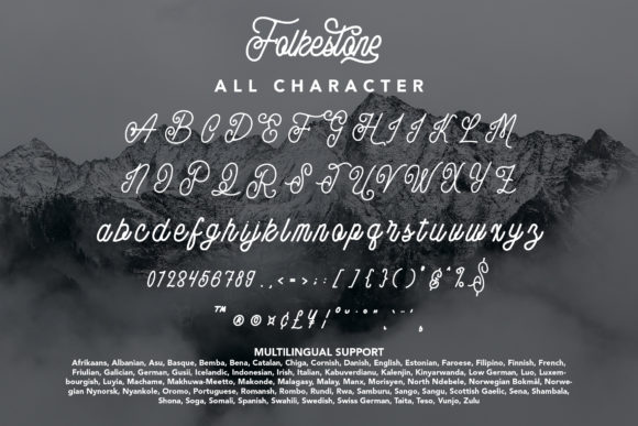 Folkestone Font Poster 9