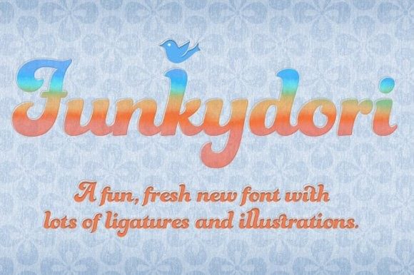 Funkydori Family Font Poster 7