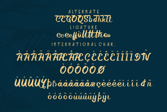 Gelatik Font Poster 7