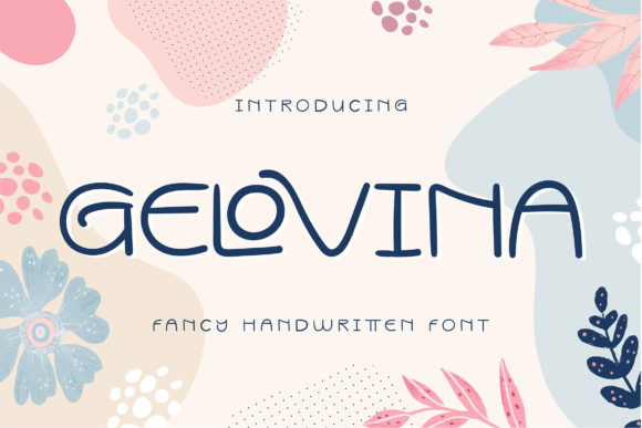 Gelovina Font Poster 1