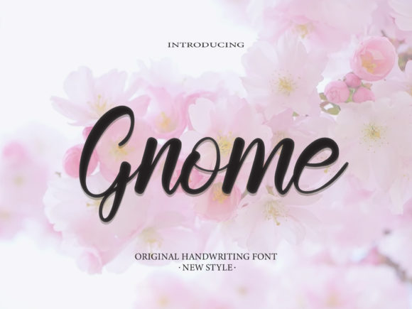 Gnome Font Poster 1