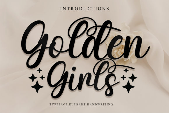 Golden Girls Font Font Canyon 