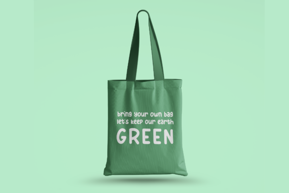 Green Tea Font Poster 6