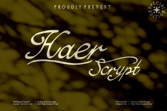 Haer Script Font