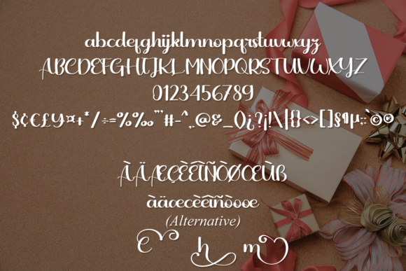 Hallo Christmas Font Poster 5