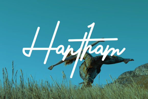 Hantham Font Poster 1