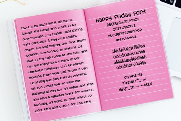 Happy Friday Font Poster 9