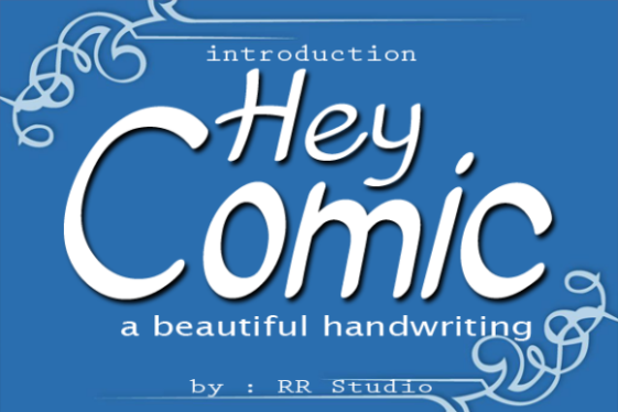 Hey Comic Font - Font Canyon