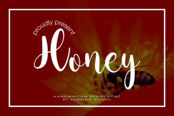 Honey Font Poster 1