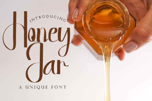 Honey Jar Font Poster 1