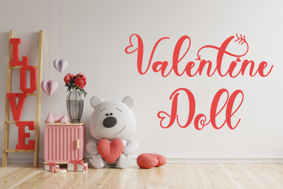 Honey Valentine Font Poster 3