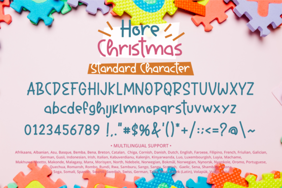 Hore Christmas Font Poster 9