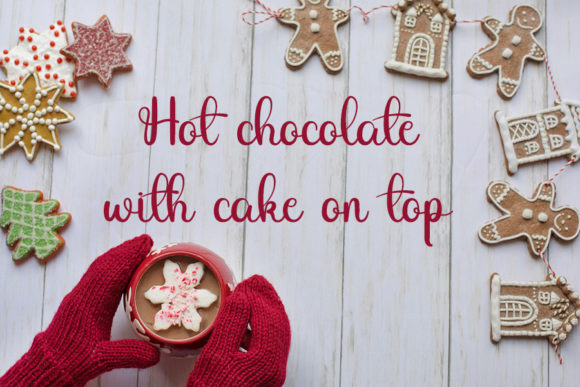 Hot Chocolate Font Poster 3