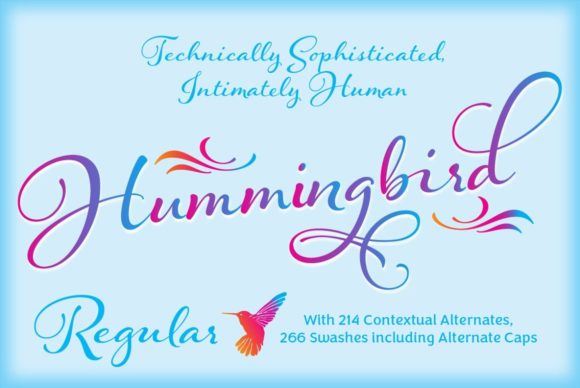 Hummingbird Family Font