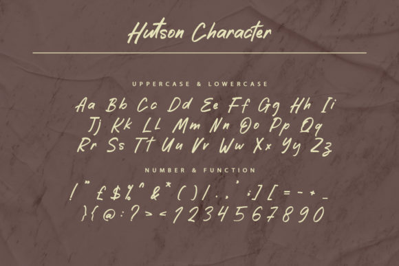 Hutson Font Poster 8