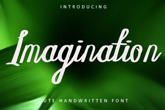 Imagination Font Poster 1