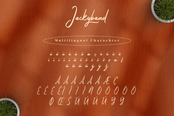 Jackyband Font Poster 11