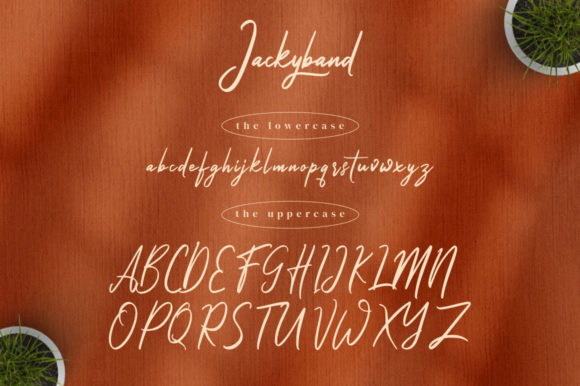 Jackyband Font Poster 9