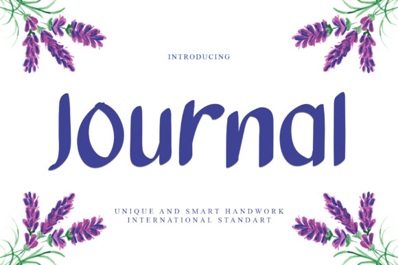 Journal Font