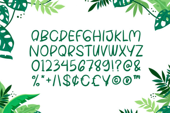 Jungle Cruise Font Poster 3