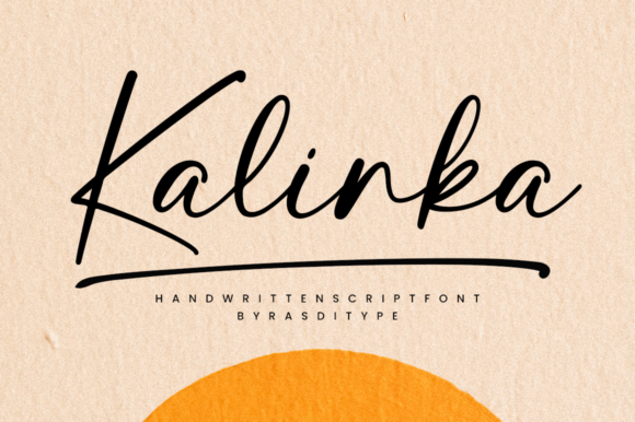Kalinka Font Poster 13