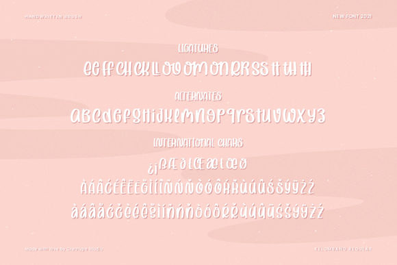 Kelombang Font Poster 9