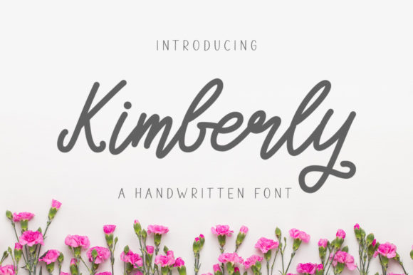 Kimberly Font Poster 1