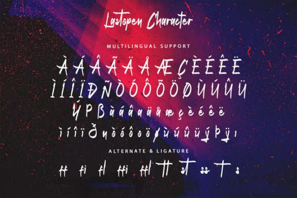 Lastopen Font Poster 7