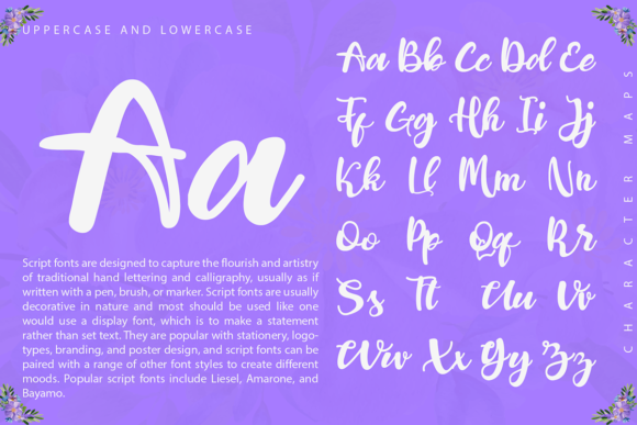 Lucy Marshall Font Poster 8