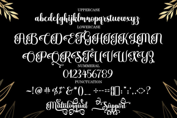 Maleyenda Script Font Poster 10