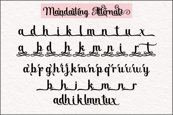 Mandailing Script Font Poster 14