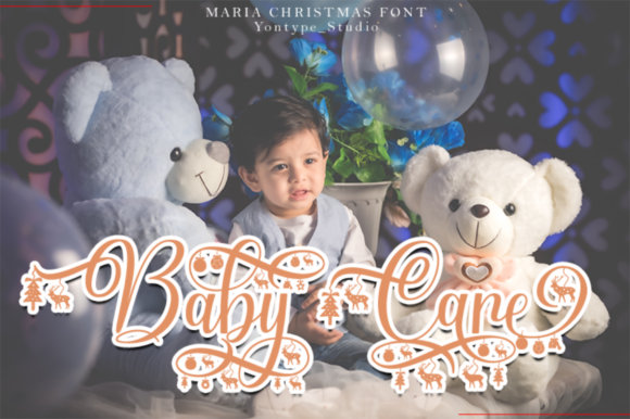 Maria Christmas Font Poster 8