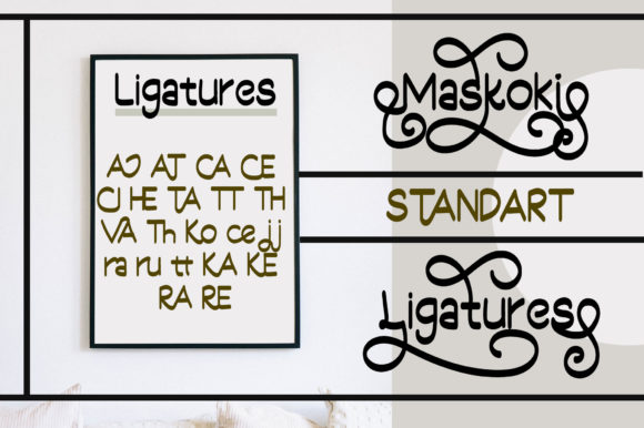 Maskoki Font Poster 6