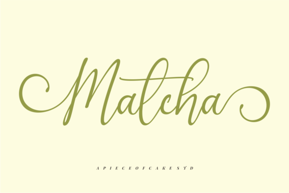 Matcha Font