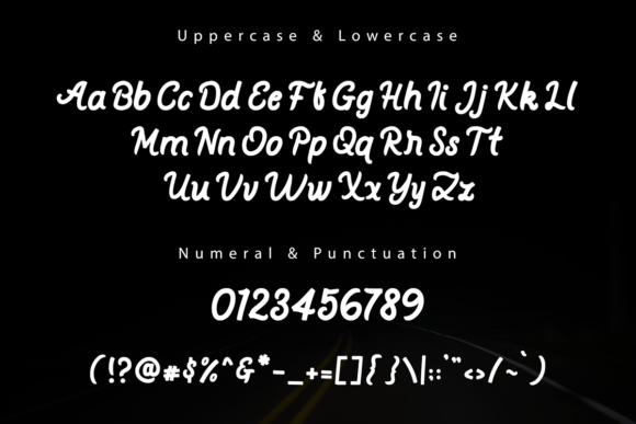 Matterson Font Poster 8