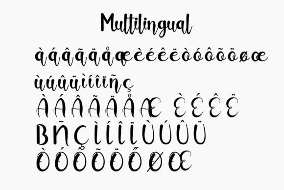 Mauload Font Poster 6