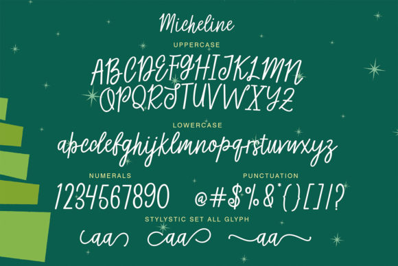 Micheline Font Poster 5