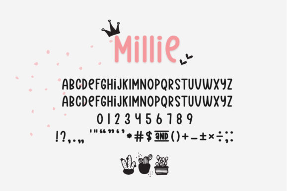 Millie Font Poster 10
