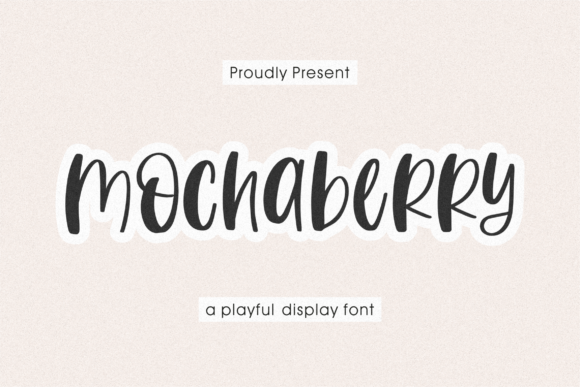 Mochaberry Font Poster 1