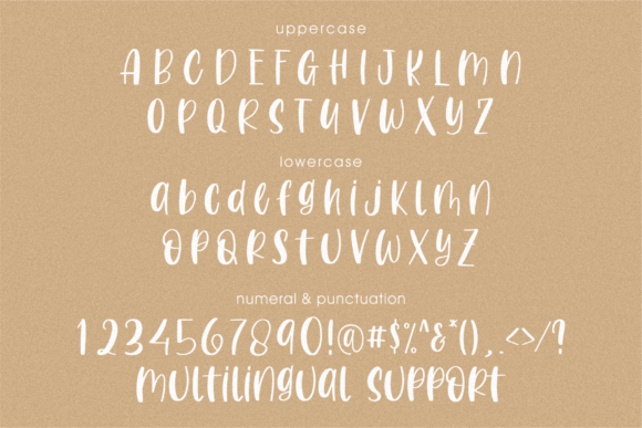 Mochaberry Font Poster 8