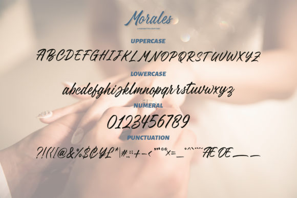 Morales Font Poster 5