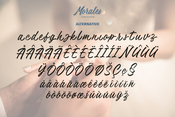 Morales Font Poster 6