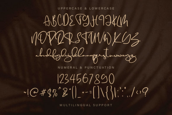 Mourning Font Poster 11