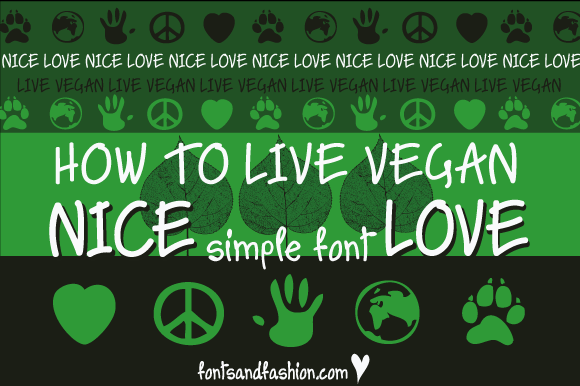 Nice Love Font Poster 4