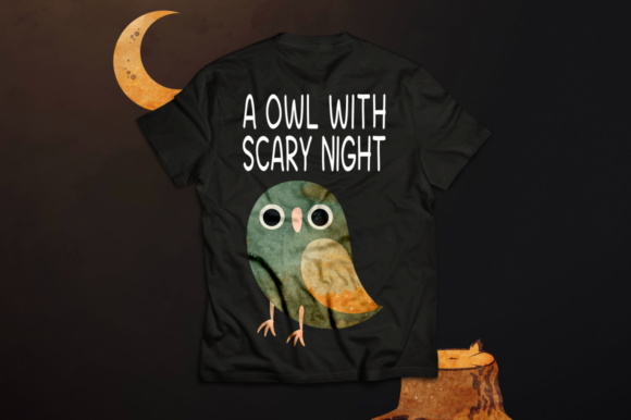 Night Owl Font Poster 3