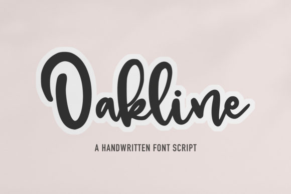 Oakline Font